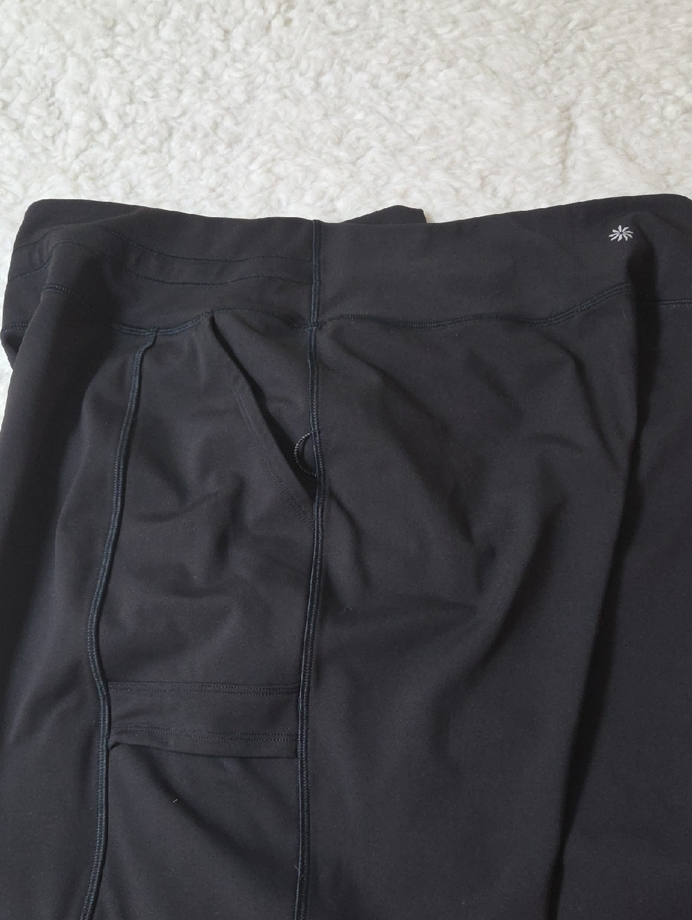 Athleta Rainier Cargo Jogger Sz XL Black - Picture 11 of 14